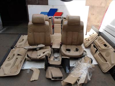 (ÁR/SZETT)[GYÁRI BONTOTT] BMW KOMPLETT BŐR BELSŐ | 7-ES E38 | BÉZS